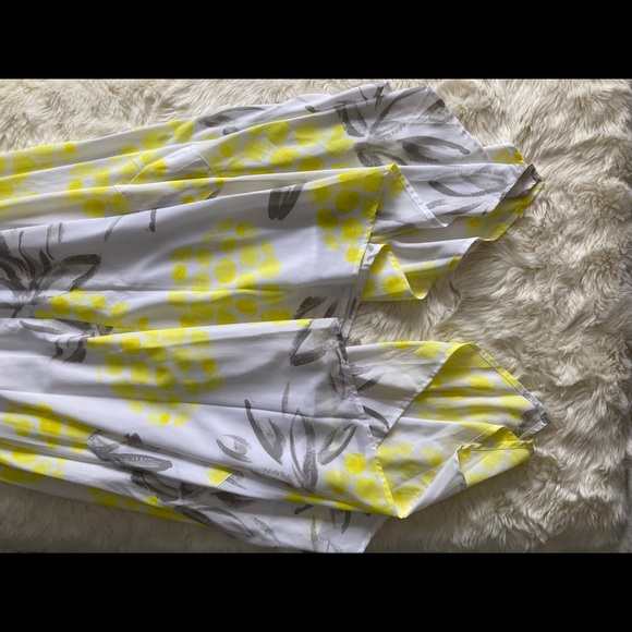 Asymmetrical Chiffon Dress - Picture 3 of 6